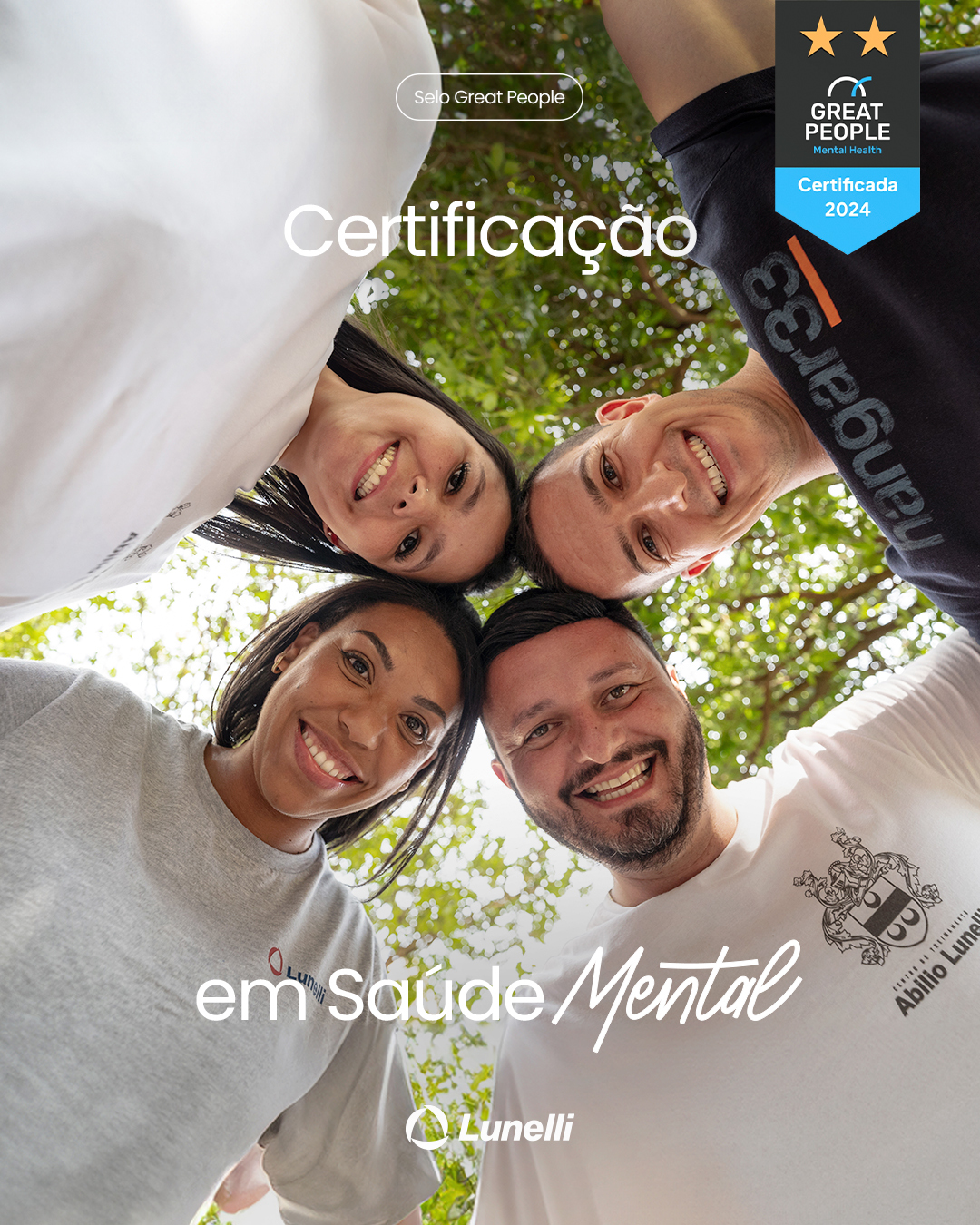 Você está visualizando atualmente Referência como marca empregadora, Lunelli conquista selo Great People Mental Health